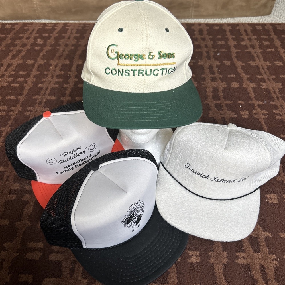 Lot Of Four SnapBack Hats